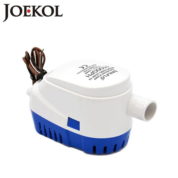 Envío gratis, DC 12V/24V 1200/1100 GPH Bomba de sentina automática, bomba de agua de bote sumergible, bomba eléctrica para botes. Bomba de cebolla 12V