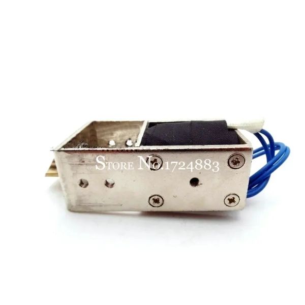 DC 12V 24 V Lock Electric Solenoid Solenoid Lock Puerta de la caja segura JF-1670DL Bloqueo magnético para la cerradura de la puerta del gabinete