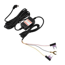 Cámara de salpicadero de coche, grabadora de conducción multimedia de transmisión de línea Buck, Cable reductor ACC para cámara de salpicadero, carga automática, CC de 12V/24V a 5V 3A