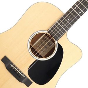 Guitare électrique acoustique Richlite en bois dur d'épicéa DC-13E