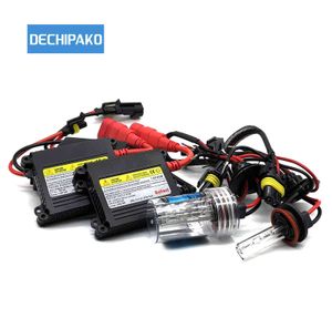 Ampoule de phare de voiture au xénon HID, Ballast mince, Kit de phares au xénon, DC 35W 55W 12V, H1 H3 H7 H11 9005 9006 4300k 5000k 6000k 8000k