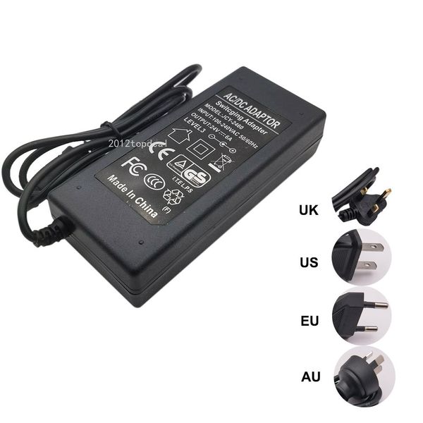 DC 5V 12V 24V Transformateur d'éclairage AC 110V 220V Alimentation de commutation 1A 2A 3A 5A 6A 8A 10A Adaptateur d'alimentation LED pour la lampe LED CCTV