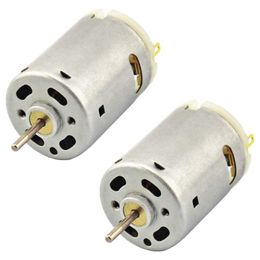 DC 6-12V 10000RPM Mini DC Motor High Torque Gear Elektrische 380 Motor voor DIY Hobby Toy Cars Afstandsbediening Pack van 2