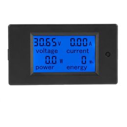 DC 6.5-100V 100/50A 4in1 Digitale display LCD-scherm Spanning Stroomstroom Energie Voltmeter Ammeter Meter Tester Monitor