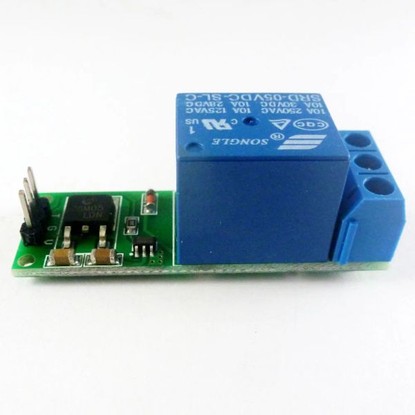 DC 6V 9V 12V 24V Module de relais de verrouillage à bascule Bistable Bistable à basculement auto-verrouillable Low-Trigger Board pour Ardiiuo Smart Home LED