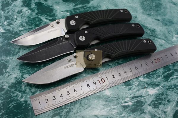 DC-A4 Sunstreaker patrón Cuchillo plegable 8Cr15Mov Stonewash Blade G10 mango camping / EDC / cuchillo de caza caja de regalo