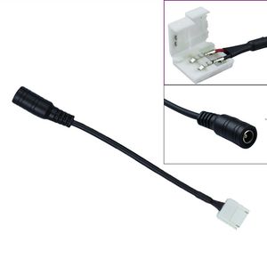 DC Connect Draad Kabelverlichting Accessoires voor 2pin 8mm / 10mm Clip gratis lasconnector voor SMD 5050 3528 LED Strip Light