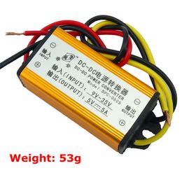 Freeshipping DC-DC 12V 24V naar 5V 5A Voltage Power Buck Converter Step-down Module Auto LED