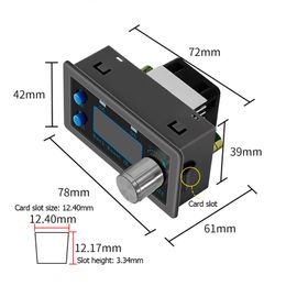 DC DC Buck Boost Converter CC CV 0,6-36V 4 / 5A 5V 6V 12V 24V 35-50W / 80W Module Alimentation réglementée de laboratoire réglementée