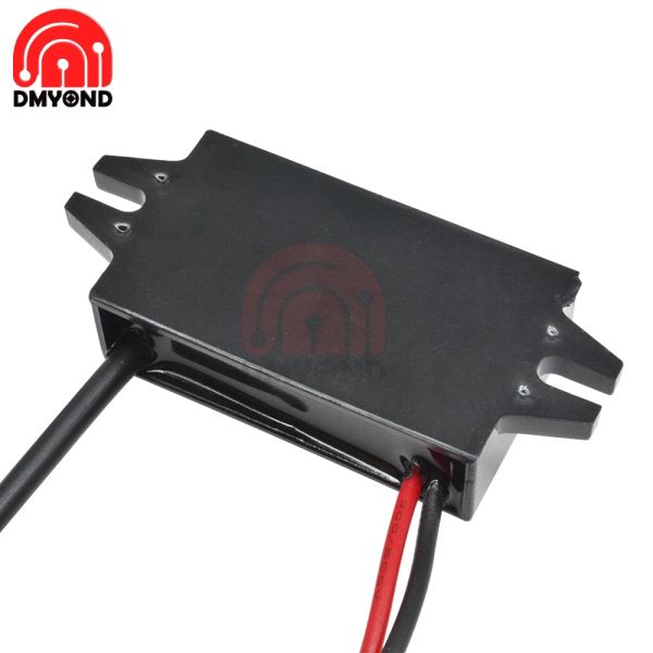 Converter DC-DC 12V a 5V 3A Módulo de potencia de baja Micro USB USB Impermeable de 15 W Suministro de alimentación de automóvil Salida de bajo calor Protección automática