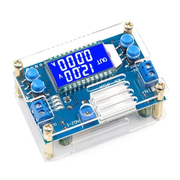 DC DC Redido Down DC 6.5 -36V a 1.2-32V 5A CC/CV LCD Pantalla digital Digital Regulador de voltaje de alimentación de dinero ajustable con estuche