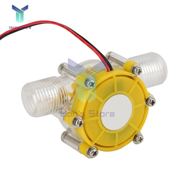 DC Micro Hydro Generator 0-80V 12V 5V DC Générateur de débit d'eau GÉNÉRATEUR DE TURBINE HYDROELLECTRIQUE Eau de robinet 1.2MPA PHASE D'EAU