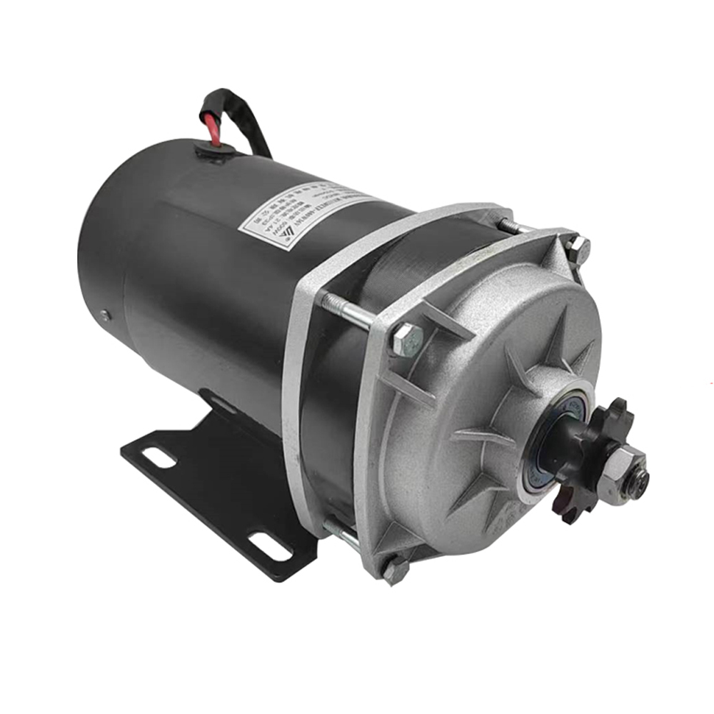 DC MOTOR With Gears 450W 600W 650W 48V 36V 24V Electric Tricycle Motors DC Gear Brushed Motor MY1020 MY1120 MY1122ZXF