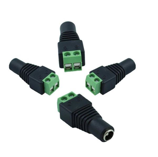 Conector hembra de alimentación CC para tira de luz LED 3528 SMD 5050 SMD 55 x 21 mm 1156447