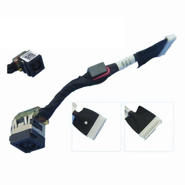 Faisceau de câbles de Port de chargement de prise d'alimentation cc, pour Dell ALIENWARE 17 M17X P18E R1 R5 VAS00 0R085W