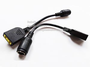 DC Plug Connector Cable 7.9*5.5MM Female to Square-Female For Lenovo IdeaPad Connector Charger Adapter Laptop 5PCS