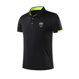 DC United POLO-modieus ontwerp voor heren en dames, zacht ademend mesh sport-T-shirt, casual shirt voor buitensporten