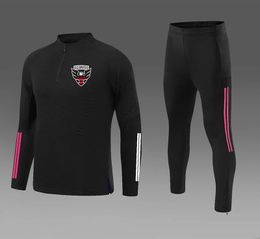 DC United Heren trainingspakken herfst en winter outdoor vrijetijdstrainingspak kinderen joggen Vrijetijdssportpak thuispak