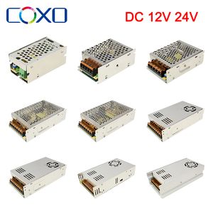 DC12V / 24V Interrupteur LED Alimentation d'éclairage Éclairage Adaptateur source SMPS pour les bandes LED 2835 5050 CCTV