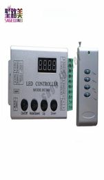 Contrôleur de pixel led rgb programmable HC008, DC12V, 4 touches, contrôle RF 2048 pixels, 133 modes d'effet, contrôleur ws2811 5685843