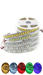 DC12V LED-striplicht 5054 Waterdichte flexibele LED-lint 60LEDsm 120LEDsm Helderder dan 5050 3528 12V RGB-diodetape 5mlot9112186