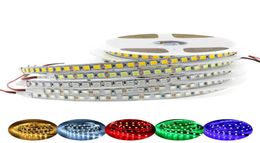 DC12V LED-striplicht 5054 Waterdichte flexibele LED-lint 60LEDsm 120LEDsm Helderder dan 5050 3528 12V RGB-diodetape 5mlot9600069