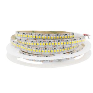 DC12V LED Strip No-Water Effistand 5m/Lot Fiexible LED Strip SMD 2835 240Led/M Warm Wit/Wit/1200leds/Roll LED-tape Extra Bright