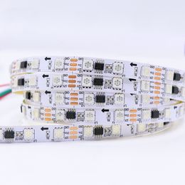 DC12V WS2812B RGB LED Strips Pixels Flexibel Zwart PCB Full Color LED Pixel Strip Droomkleur IP30 Niet-waterbestendig LED-scherm LED-Wall Usalight