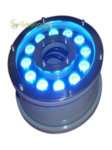 Luz LED de fuente DC24V, 12x3W, luces de jardín RGB, iluminación subacuática para piscina, lámpara LED de acero inoxidable en el suelo 8862890