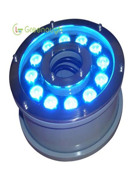 DC24V lumière LED fontaine 12x3W lumières de jardin RGB éclairage de piscine sous-marine en acier inoxydable LED dans le sol Lamp8862890