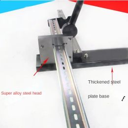 DC35 Rail Cutter Track Snijmachine 35 mm Luchtopening Kaart Track Snijmachine Snelle geleider Cutter Tools