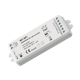 WT-SPI 2.4G RF draadloze RGB/RGBW LED strip controller SPI signaal Tuya APP Voice controller voor led strip DC5-24V