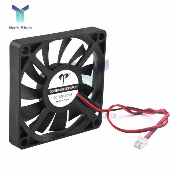 DC7010 DC7025 DC9225 Ventilateur de refroidissement CC 2 fils roulement inverteur ventilateur de refroidissement ventilateur de refroidissement silencieux 70 mm * 70 mm 90 mm * 90 mm