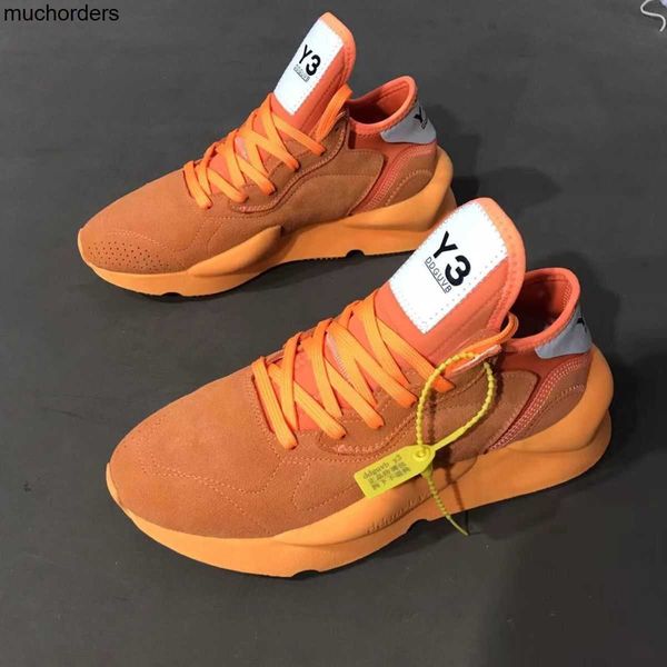 Ddguvb y3 Quatre Saisons Personnalité Couple Papa Chaussures Orange Ninja Hommes Mode Édition À La Mode Hommes Chaussures De Sport