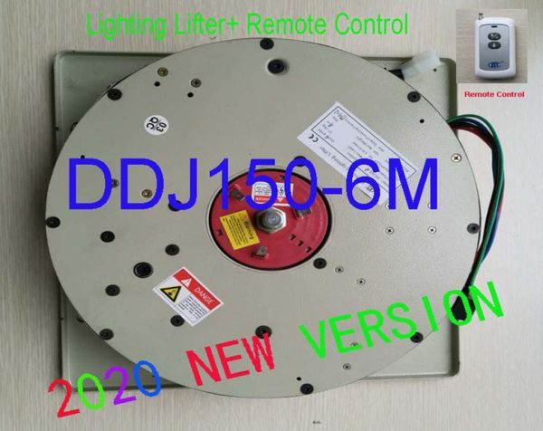 DDJ150KG 6M Kroonluchter polipasto sistema de elevación de luz lámpara cabrestante Verlichting elevador Kroonluchter Lift 110 V120 V 220 V240 V8197332