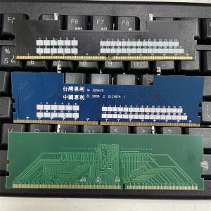 DDR3 DDR4 DDR5 TO SO-DIMM Connecteurs d'adaptateur Mémoire RAM RAM DDR3 / 4/5 SODIMM TO DIMM RISER 240pin 288pin DIMM Card pour le bureau