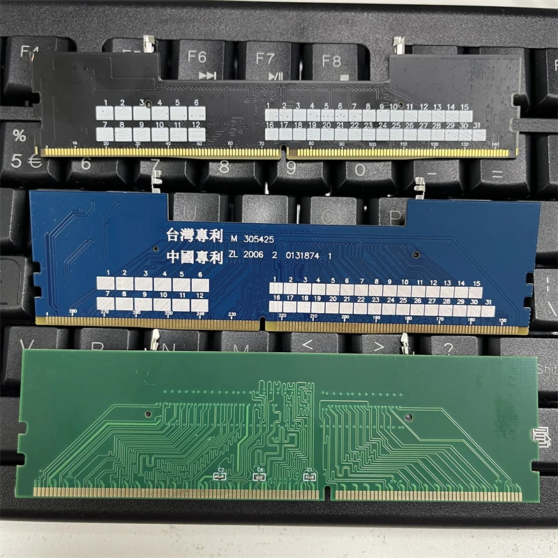 DDR3 DDR4 DDR5 إلى SO-DIMM موصلات محول محمول ذاكرة RAM DDR3/4/5 SODIMM إلى DIMM RISER 240PIN 288PIN DIMM بطاقة لسطح المكتب