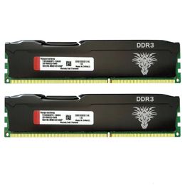 DDR3 DDR4 RAM 4GB 8GB 1333 1600 2133 2400 2666 3200 MHz Desktopgeheugen NonECC ongebufferd DIMM koelvest zwart 240314