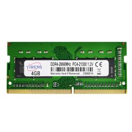 DDR3L DDR4 4GB 8 Go 16 Go Mémoire d'ordinateur portable PC3 1066 1333 1600 2133 2400 2666 3200 DDR3 PC4 RAM RAMOR SODIMM SODIMM
