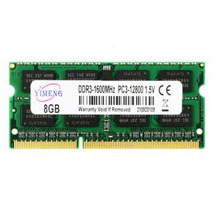 DDR3L SODIMM 4GB 8GB 16 GB 1333 1600 1066 RAM PC3L 8500 10600 12800 MHz 1.35V DDR3 Laptop Memoria RAM 231221