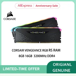 Ddr4 Ram Vengeance RVB RS 16GB 3200Mhz 8GB 288pin Mémoire 3600Mhz Pour Bureau