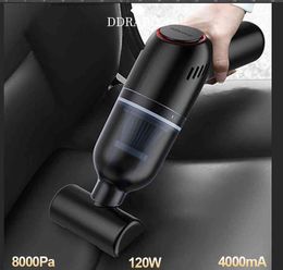 DDRADON Cordless Draagbare Auto Home Auto Dual Gebruik 8000PA Vaccum Cleaner Handheld Vacuüm