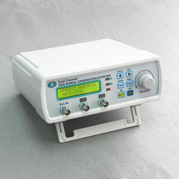 Livraison gratuite DDS NC générateur de signal de fonction double canal TTL DDS Générateur de signal Générateur de forme d'onde 6MHz LIVRAISON GRATUITE