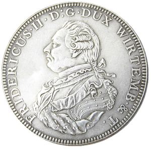 DE(21) allemagne 1798 wurttemberg, Thaler KM-Pn26 artisanat argent plaqué copie pièce de monnaie matrices en métal fabrication prix d'usine