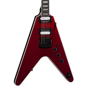 De an V Select 24 Kahler Metallic Red Satin Electric Guitar as same of the pictures
