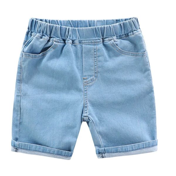 DE PEACH – Shorts en jean d'été pour bébés garçons, en coton, Denim, pantalons courts DE Cowboy décontractés pour enfants en bas âge, 240315