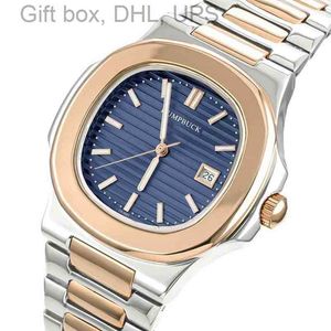 De superclone HOMBRE 3K 5711 RELOJ 8MM CAL324C Pols Humpbuck Fashion Watch Waterdichte duik mannen luxe zwarte heren horloges nfrw