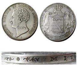 DE05-10 DUITSE STATEN Craft Saksen-Altenburg Joseph Een Set Of1841 1843 1847FG 6 STKS AR 2 Thaler Verzilverd Copy Coin Messing Or213L