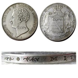 DE05-10 DUITSE STATEN Craft Saksen-Altenburg Joseph Een Set Of1841 1843 1847FG 6 STKS AR 2 Thaler Verzilverd Copy Coin Messing Or219N