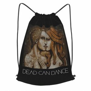 Dead Can Dance DrawString Backpack School Nieuwe stijl Gym Tote Bag Riding Backpack Sports Bag G8UW#